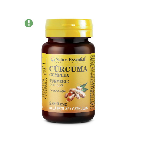 NATURE ESSENTIAL Curcuma 5000mg + Vitamine C + Poivre Noir 60 capsules NATURE ESSENTIAL Curcuma 5000mg + Vitamine C + Poivre Noir 60 capsules