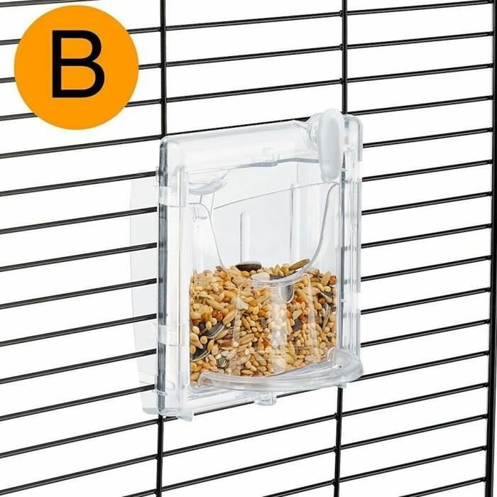 Ferplast Piano 4 - Cage pour oiseaux blanche