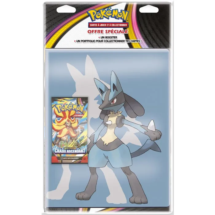 Pokemon ME04 : pack Portfolio+Booster