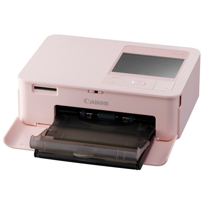 Canon SELPHY CP1500 Rose, Imprimante Photo Portable par Sublimation Thermique (Pack avec cassette papier PCP-CP400) lifeyard-compatible, Wi-Fi et USB-C