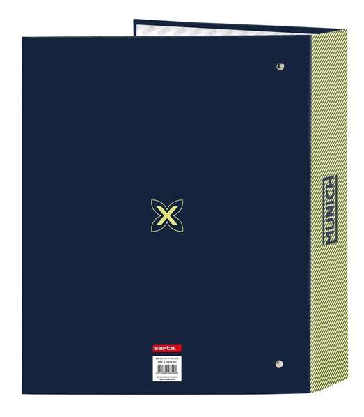 Safta North - Classeur 4 anneaux 35mm, dos large, format 27 x 33 x 6 cm Safta North - Classeur 4 anneaux 35mm, dos large, format 27 x 33 x 6 cm