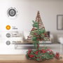 GSC Evolution Guirlande LED de branches et baies rouges 1,5 m, lumière chaude