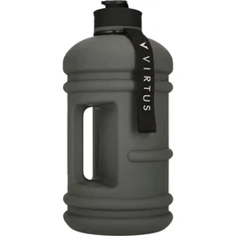 Virtus Aubrey Gourde de Sport 1,9 L Gris Sans BPA - Grande Ouverture pour Remplissage Facile