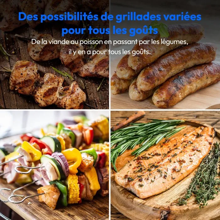 Medion MD12027 Gril de table à double zone 2400W Medion MD12027 Gril de table à double zone 2400W