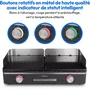Medion MD12027 Gril de table à double zone 2400W