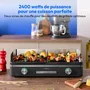 Medion MD12027 Gril de table à double zone 2400W