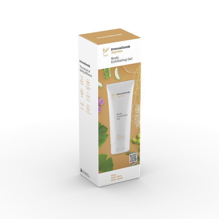 Gel exfoliant corporel Rice Joynew InnovaGoods 200 ml Gel exfoliant corporel Rice Joynew InnovaGoods 200 ml