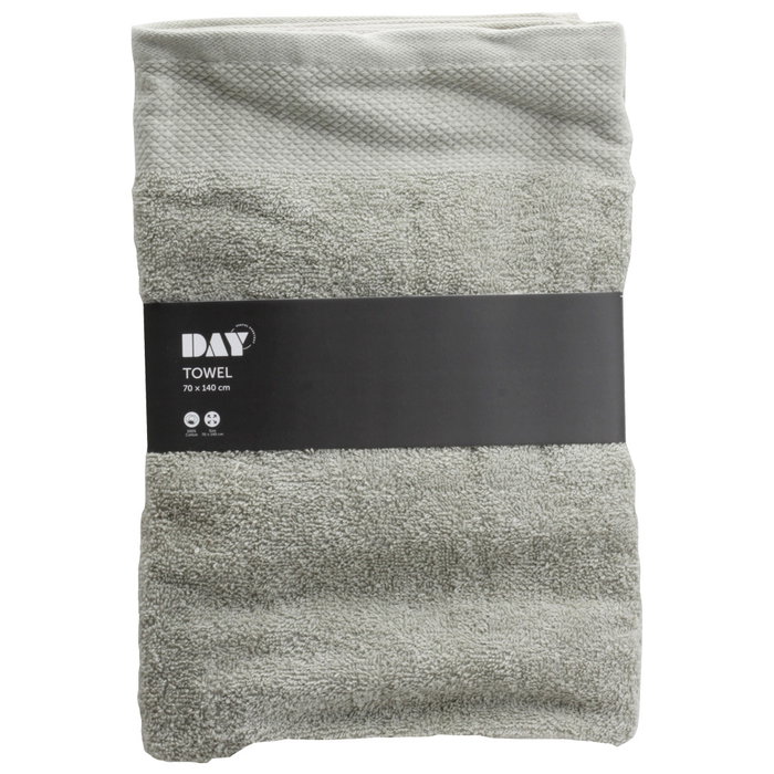 Day Serviette de bain 70x140 cm Vert mousse Day Serviette de bain 70x140 cm Vert mousse