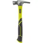 Ryobi Marteau de charpentier 450 g avec tête en acier trempé et poignée ergonomique pour travaux de construction, clouage et charpenterie
