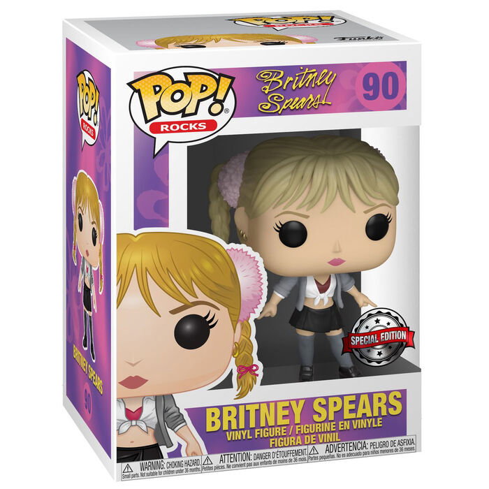 FUNKO Set figurine POP & Tee Britney Spears One More Time exclusif
