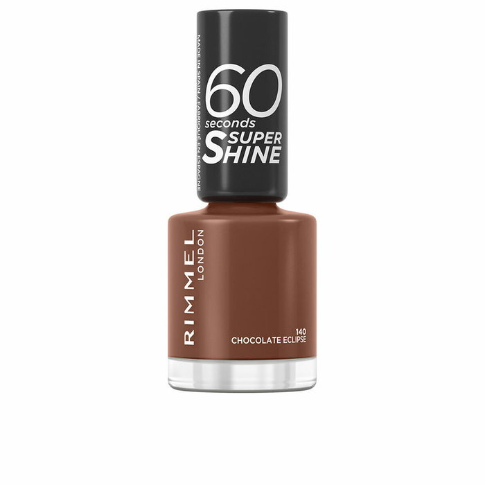 Rimmel London 60 SECONDS SUPER SHINE #140-chocolat éclipse 8 ml Rimmel London 60 SECONDS SUPER SHINE #140-chocolat éclipse 8 ml
