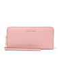 Michael Kors 35S6GTVE9L-POWDER-BLUSH Rose Jet Set Travel en toile avec 17 emplacements pour cartes