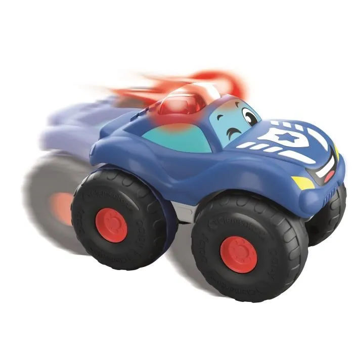 Clementoni Ma voiture de police interactive - Voiture à friction avec sons et lumières réalistes - Jeu éducatif pour enfants dès 3 ans Clementoni Ma voiture de police interactive - Voiture à friction avec sons et lumières réalistes - Jeu éducatif pour enfants dès 3 ans