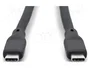 DIGITUS Câble USB 3.2 Gen 1 USB-C vers USB-C, 2m, noir