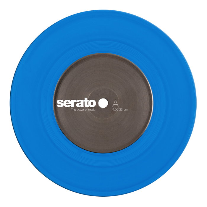 Serato Standard Colors 7" Blue (Pareja) - Vinyle de contrôle NoiseMap remasterisé - Paire de disques vinyles DJ - Bleu Serato Standard Colors 7" Blue (Pareja) - Vinyle de contrôle NoiseMap remasterisé - Paire de disques vinyles DJ - Bleu