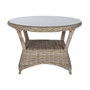 Home ESPRIT Table de Salle à Manger Rotin 120 x 120 cm