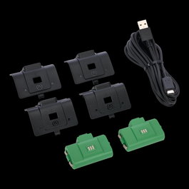 PowerA XBPW0119-01 Kit de Protection et Charge pour Xbox Series X|S, Vert
