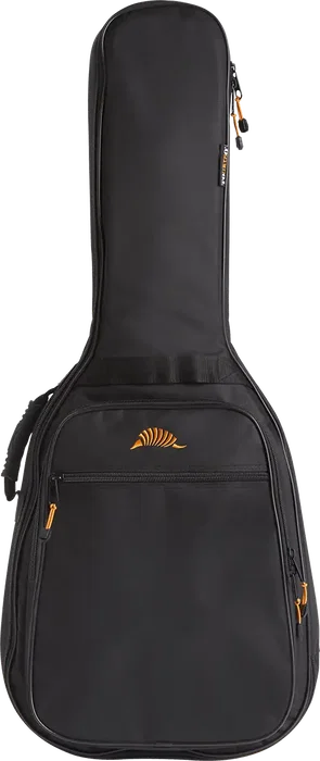 TOBAGO Housse pour guitare acoustique Dreadnought, noire, rembourrée 20 mm, polyester 600D