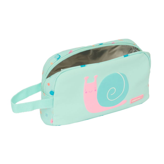 Sac glacière goûter Safta Escargot Turquoise 21.5 x 12 x 6.5 cm Sac glacière goûter Safta Escargot Turquoise 21.5 x 12 x 6.5 cm