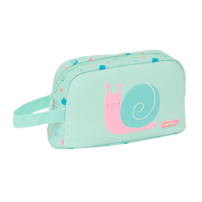 Sac glacière goûter Safta Escargot Turquoise 21.5 x 12 x 6.5 cm Sac glacière goûter Safta Escargot Turquoise 21.5 x 12 x 6.5 cm