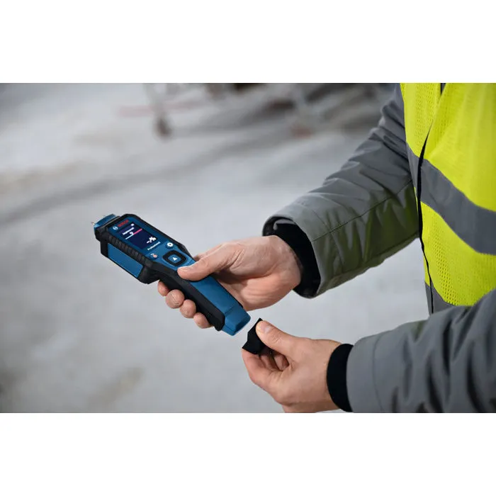 Bosch GMP 1-13 Humidimètre professionnel - Écran LCD couleur, IP65, Mesure 37 types de bois et 10 matériaux de construction Bosch GMP 1-13 Humidimètre professionnel - Écran LCD couleur, IP65, Mesure 37 types de bois et 10 matériaux de construction