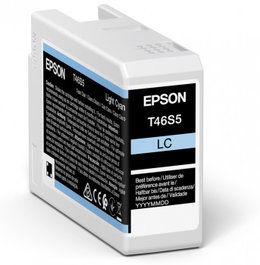 Epson T46S5 Cartouche d'encre originale cyan clair 25 ml pour SureColor SC-P700