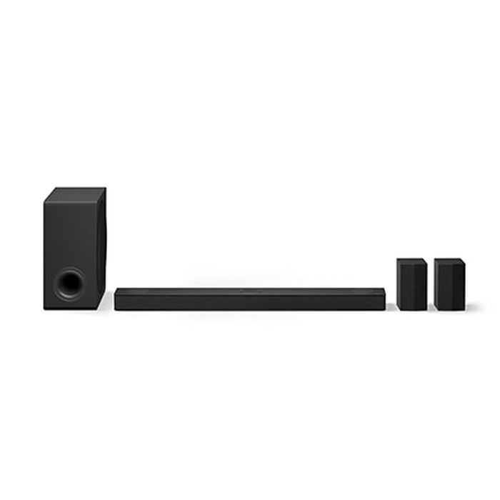 LG Soundbar S80TR 5.1.3 avec caisson de basses, 580W, Dolby Atmos, DTS:X, eARC, HDMI, Bluetooth, Wi-Fi, Noir