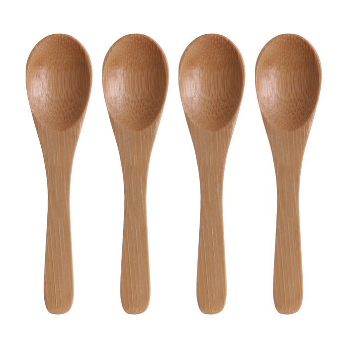 Cook Concept Lot de 4 petites cuillères en bambú ECO CONCEPT