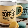 Quid Mug Frappe Fresh 33 cL (12 Unités) en Céramique Multicolore