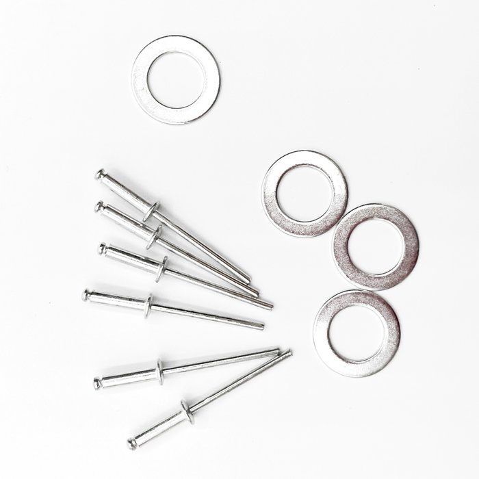 OCC Motorsport Kit De Fermeture Capot Bleu OCCRC002