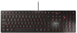 Cherry KC6000B / JK-1600DE-2 Clavier QWERTZ USB Noir avec pavé numérique - Clavier allemand