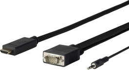 Vivolink Câble Pro HDMI vers VGA + Audio 5M
