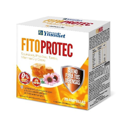 YNSADIET FITO PROTEC con echinacea 20 ampoules YNSADIET FITO PROTEC con echinacea 20 ampoules