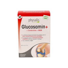 PHYSALIS Glucosamine Chondroïtine MSM 60 comprimés - Complément articulations vitamine C manganèse