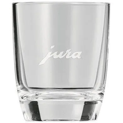 JURA Set de 2 Verres à Espresso, 80 ml, Pour Machine à Café, Noirs