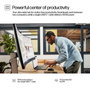 HP HP 534pm Écran de visioconférence incurvé 34 pouces WQHD USB-C Jet black