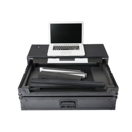 Magma Valise de transport pour contrôleur DJ Workstation XXL Plus, anti-choc, 9 mm, hexagonal, 82,5 x 55,5 x 23 cm