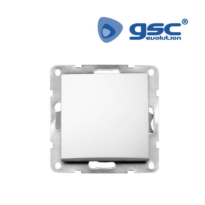 GSC Evolution Conmutador de empotrar Iota Blanco GSC Evolution Conmutador de empotrar Iota Blanco