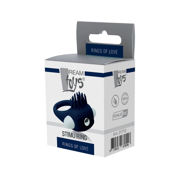 Anneau Pénis Dream Toys Essentials Bleu