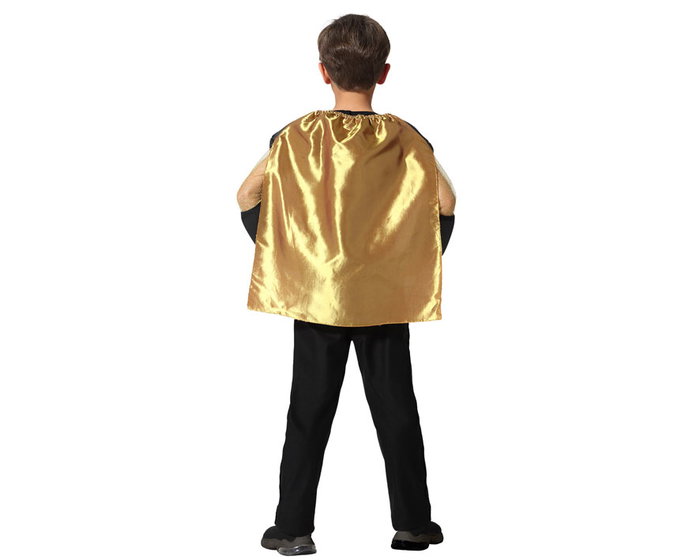 BigBuy Carnival Déguisement Roi Médiéval Enfant Noir 7-9 Ans