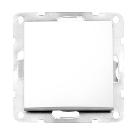 GSC Evolution Interrupteur de croisement encastrable Iota Blanc