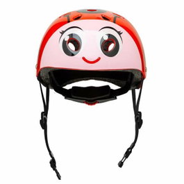 Moltó Casque de Cyclisme pour Enfants Rouge Coccinelle