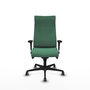 Piqueras Y Crespo Fauteuil Albacete, Vert Émeraude, Mécanisme Synchrone