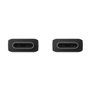Samsung Câble USB C vers USB C EP-DX310JBEGEU Noir 1,8m