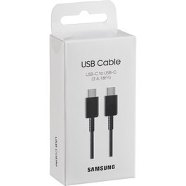 Samsung Câble USB-C vers USB-C EP-DX310JBEGEU Noir 1,8 m