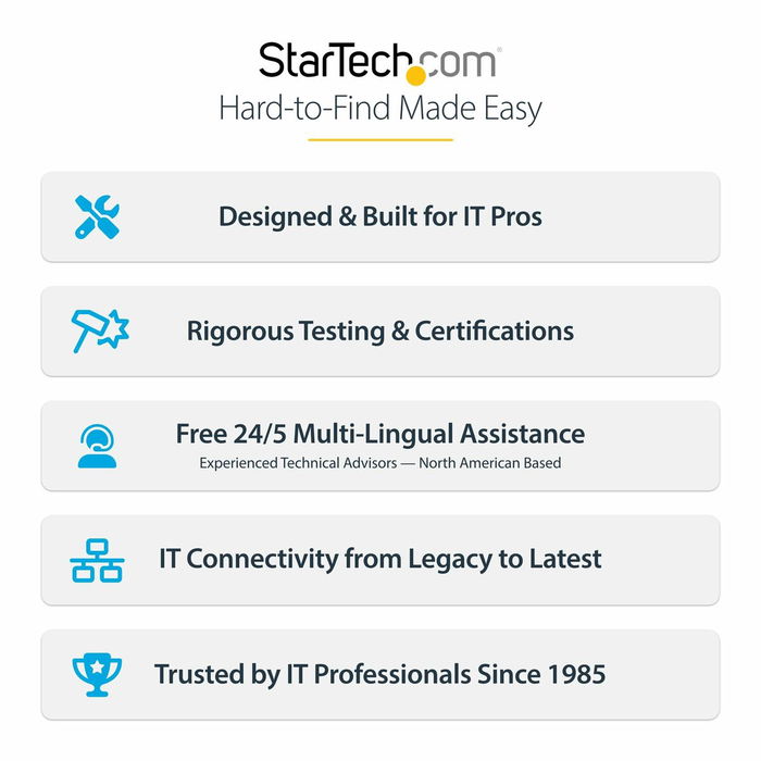 Câble USB Startech DP21-3M-DP40-CABLE Noir 3 m