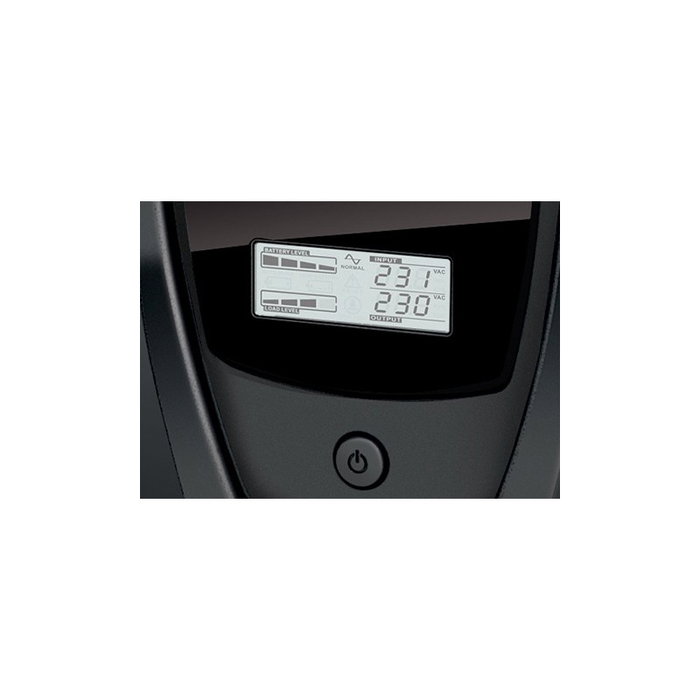Riello UPS NetPower 1000 USB 4xSchuko Onduleur 1000 VA 600 W AVR LCD Noir NPW 1000DE