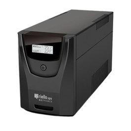 Riello UPS NetPower 1000 USB 4xSchuko Onduleur 1000 VA 600 W AVR LCD Noir NPW 1000DE