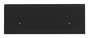 Lanberg Armoire murale 19 pouces 4U 540x200 mm Noir - Rack de réseau 60 kg avec serrure