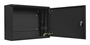 Lanberg Armoire murale 19 pouces 4U 540x200 mm Noir - Rack de réseau 60 kg avec serrure
